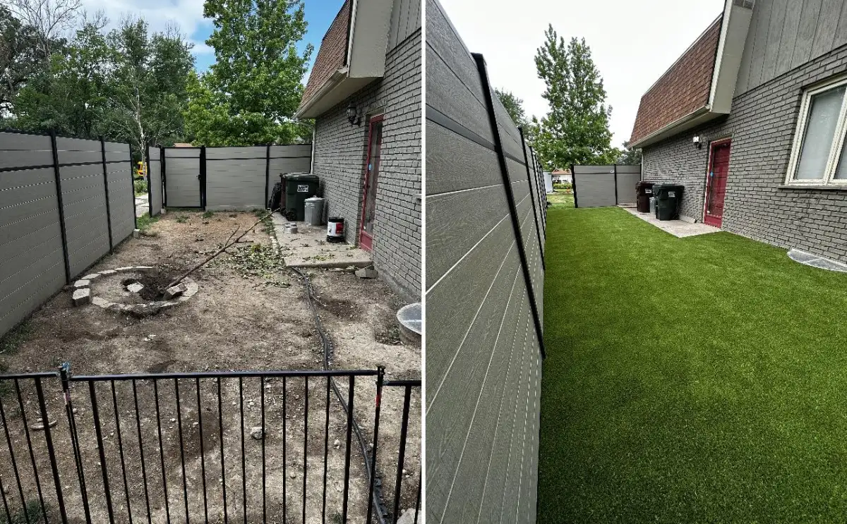Synthetic turf project near Alpena Michigan
