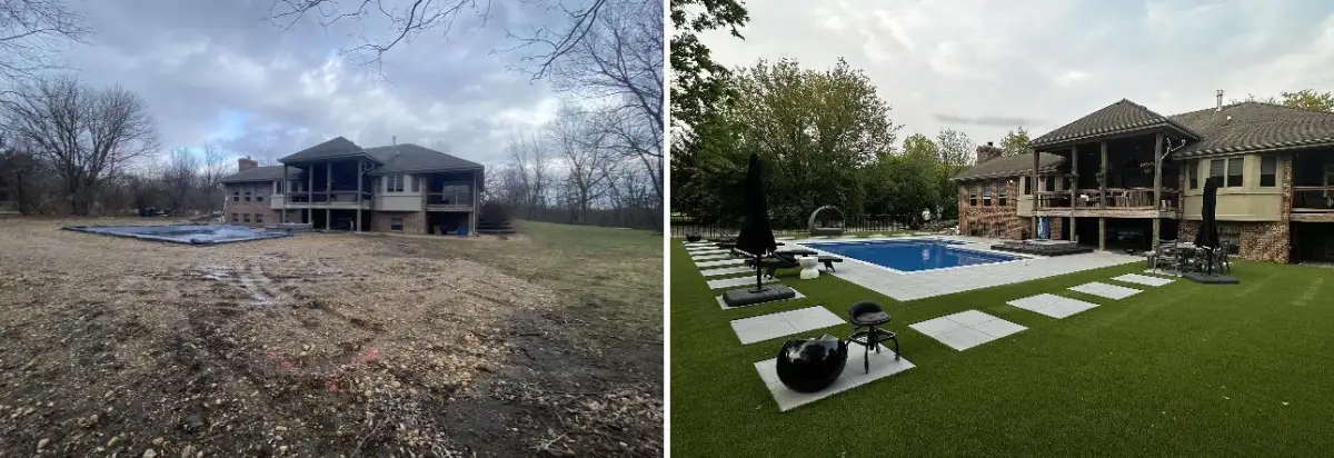 Synthetic turf project near Byron Center Michigan